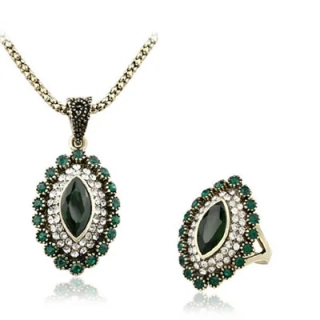 NÁHERNÁ VYKLÁDANÁ SADA - ZELENÉ KAMENY