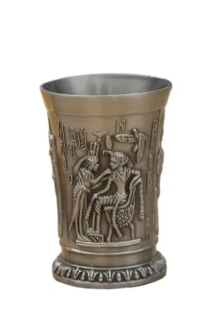 Vintage kovový egyptský POHÁREK