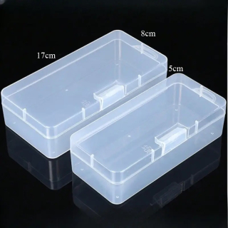 Průhledná praktická KRABIČKA - ORGANIZÉR 17x8x5