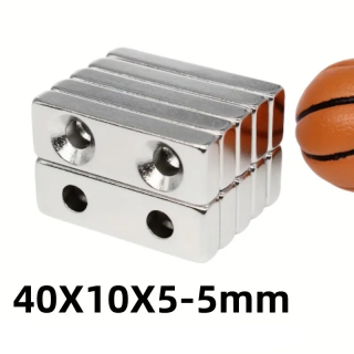 MAGNET PLOCHÝ NEODYMOVÝ 40x10x5