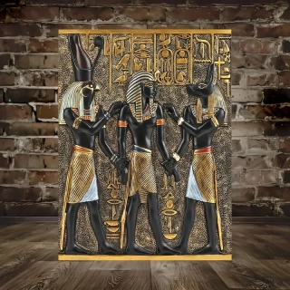Krásné RETRO PLÁTNO - EGYPT