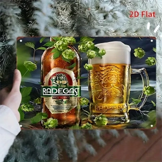 Vintage plechová stylová CEDULE PILSNER URQUEL.